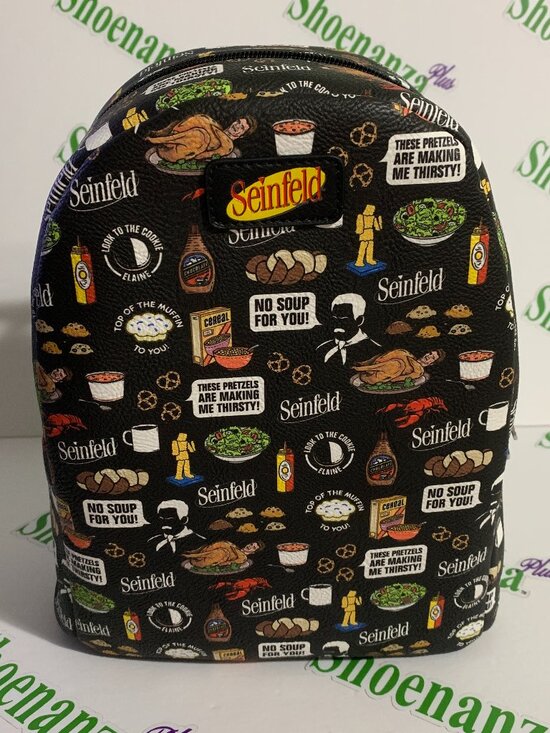 Funko Mini Backpack Seinfeld Quote Logo No Soup For You Top Of The Muffin Bag main image 4